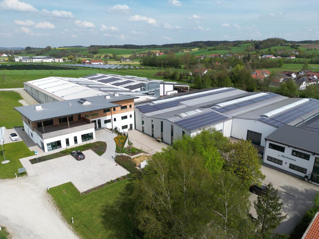 Luftansicht der CUBEsleep Produktion und Fabrik