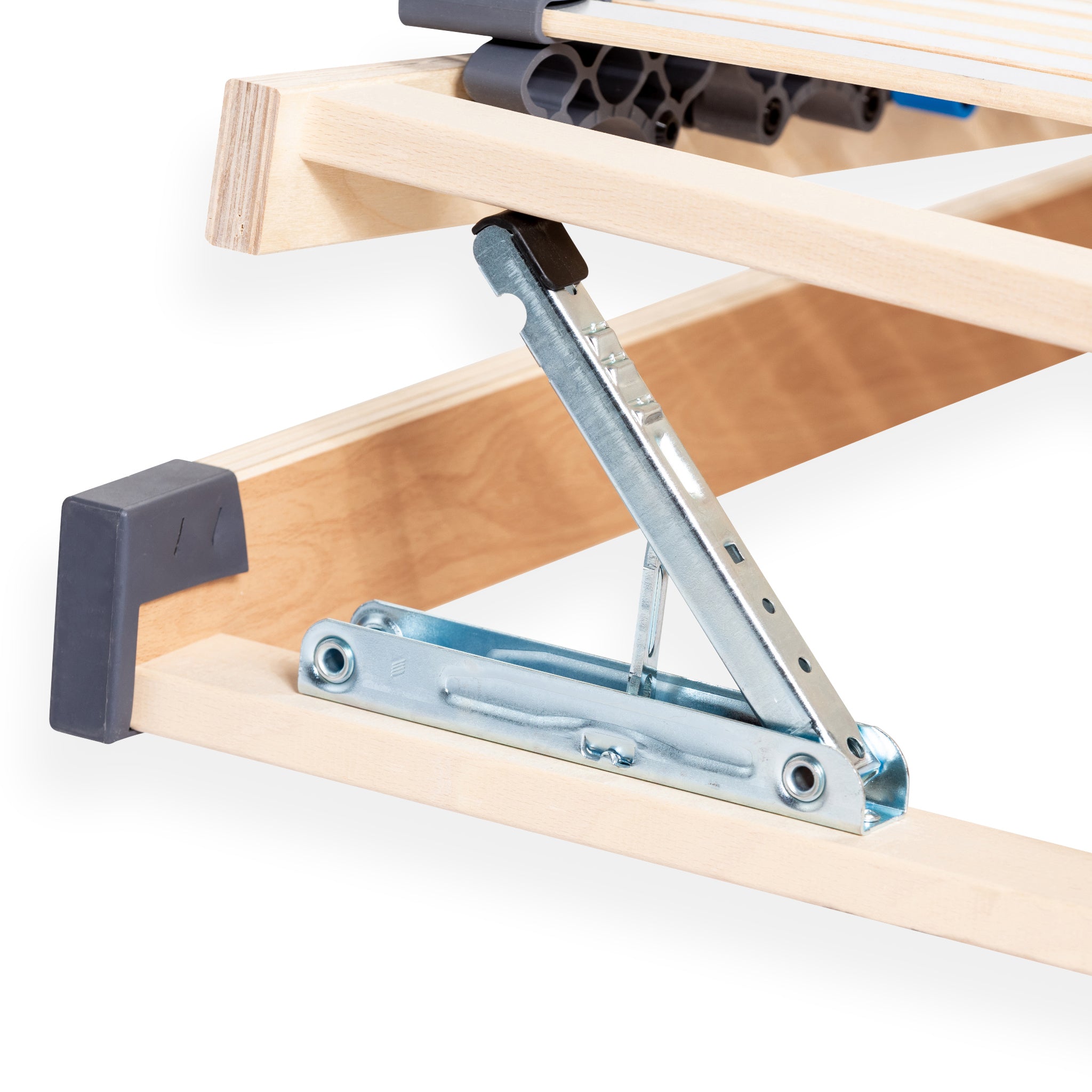 Gasdruckfeder des CUBEsleep PURE ECO Lattenrosts