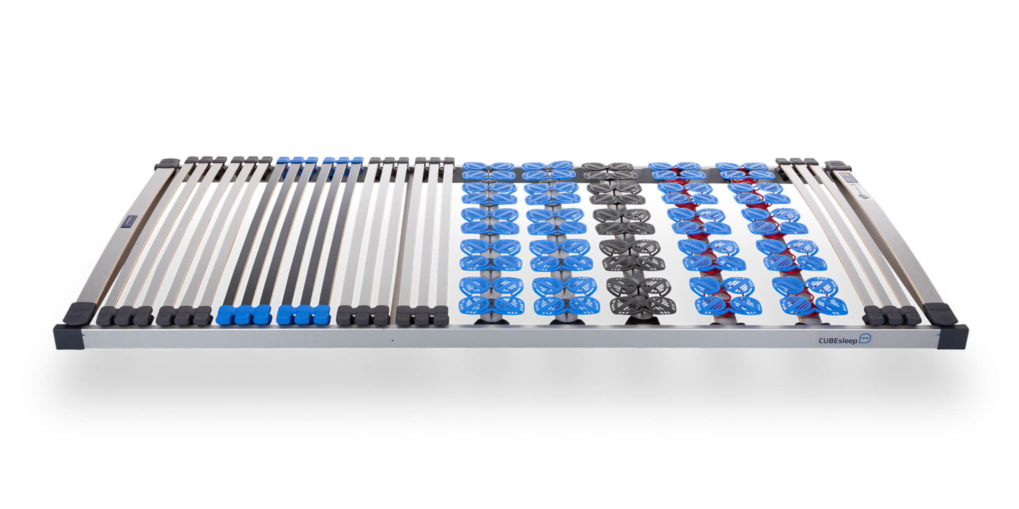 CUBEsleep Lattenrost PLUS flach liegend Seitenansicht