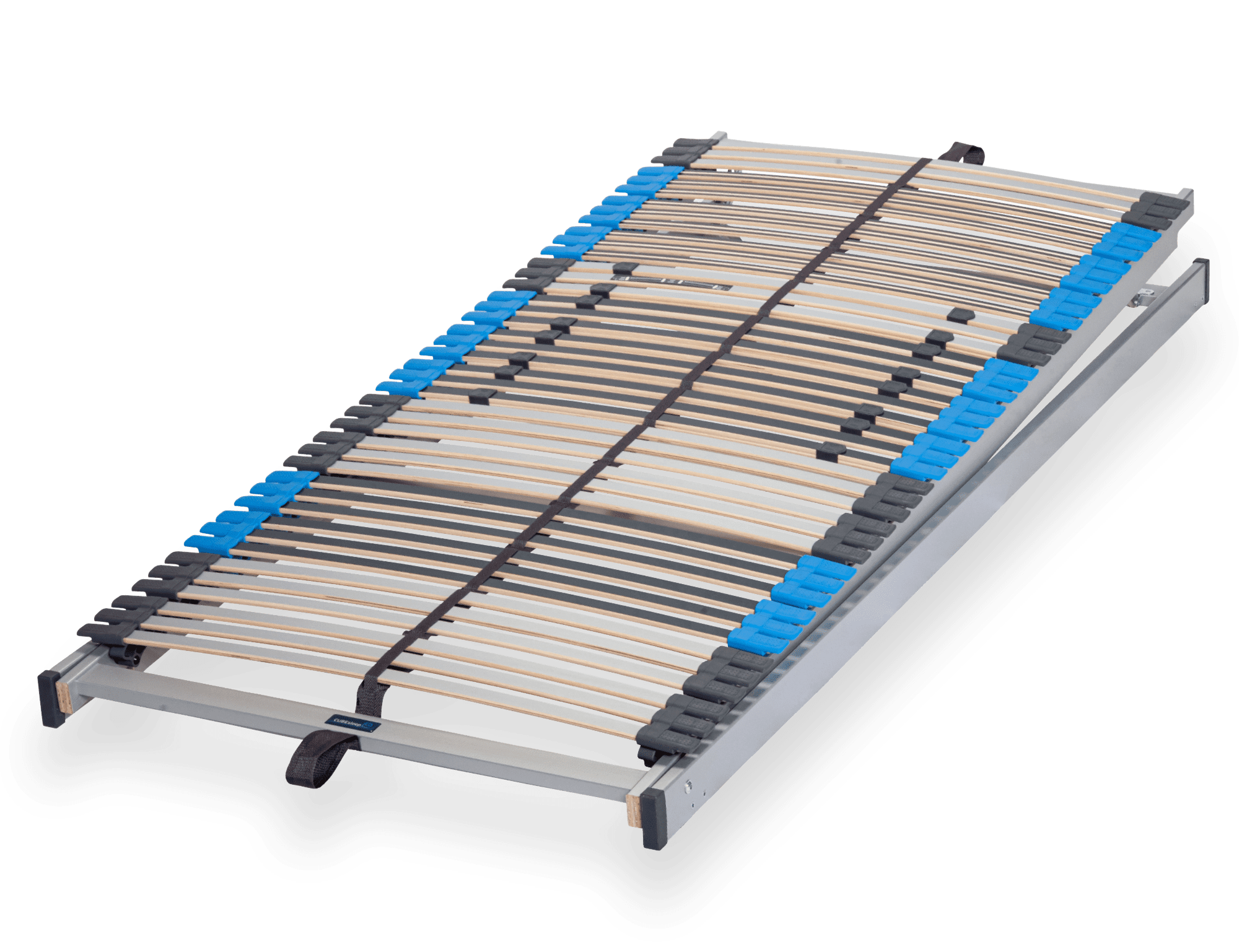 CUBEsleep Lattenrost PURE Anti-Reflux in Schräglage aufgestellt Seitenansicht